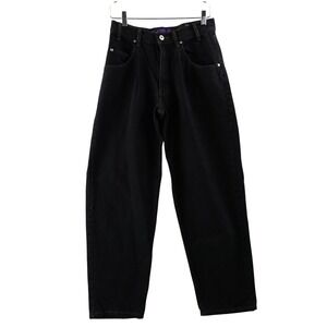 Vintage Levi Strauss Silver‎ Tab Baggy Black Denim Jeans Mens 44x32 Y2K